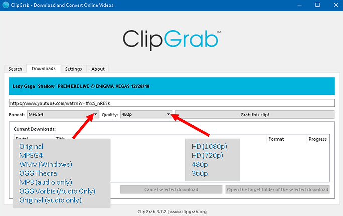 Clipgrab Clipgrab